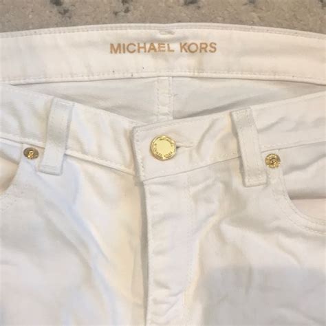 Michael Kors White Jeans RN 111818 CA 45885.